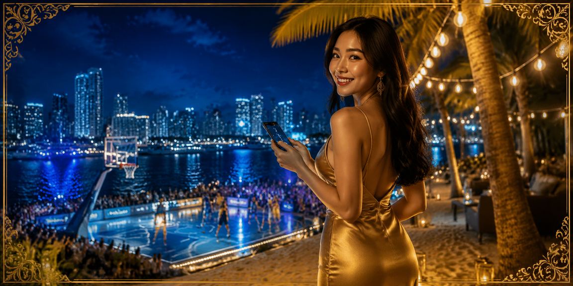 Người hâm mộ tại Nha Trang theo dõi trận bóng rổ và đặt cược trực tuyến